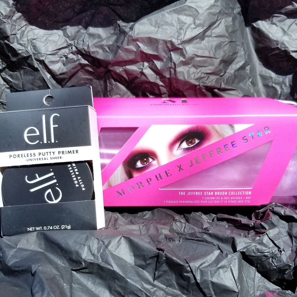Morphe X Jeffree Star Brush Set & Elf Primer